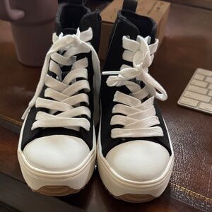 Art class Black and White High-Top Sneakers - NWT